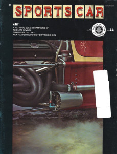 SPORTS CAR 1974 JAN - CLIF TUFTE, NATIONAL SOLO II, RED LEAF REVIVAL